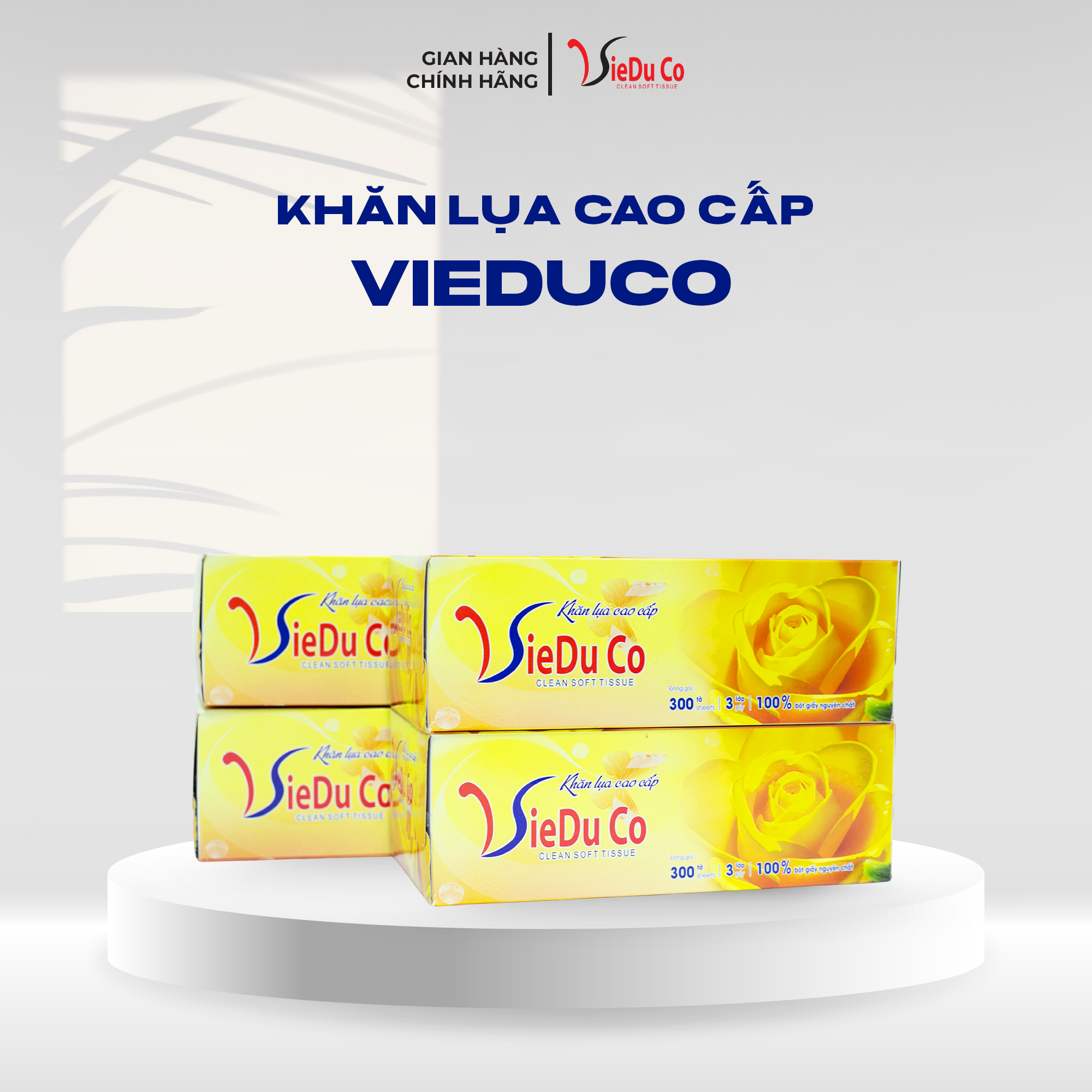 Khăn lụa cao cấp Vieduco