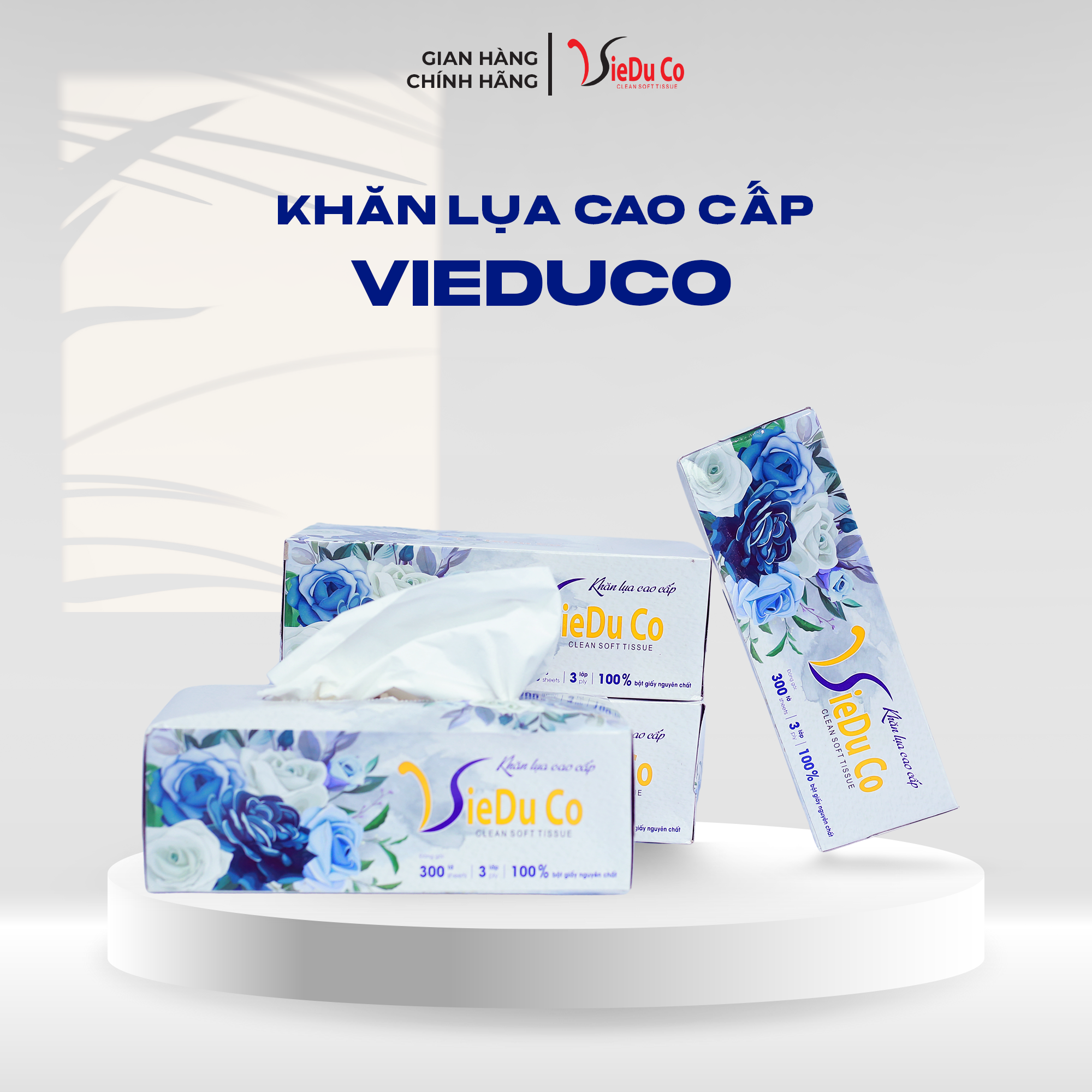 Khăn lụa cao cấp Vieduco