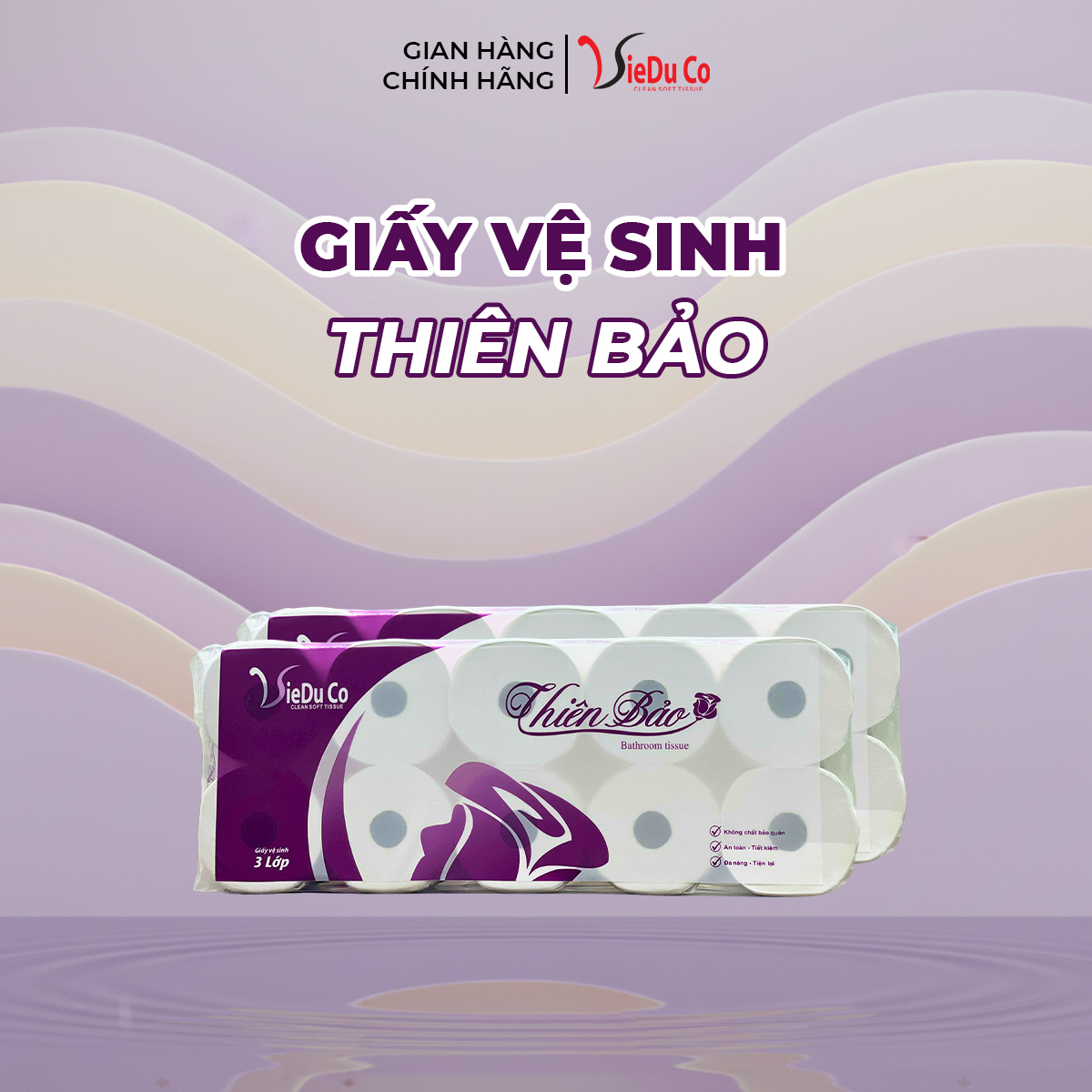 Giấy vệ sinh Thiên Bảo