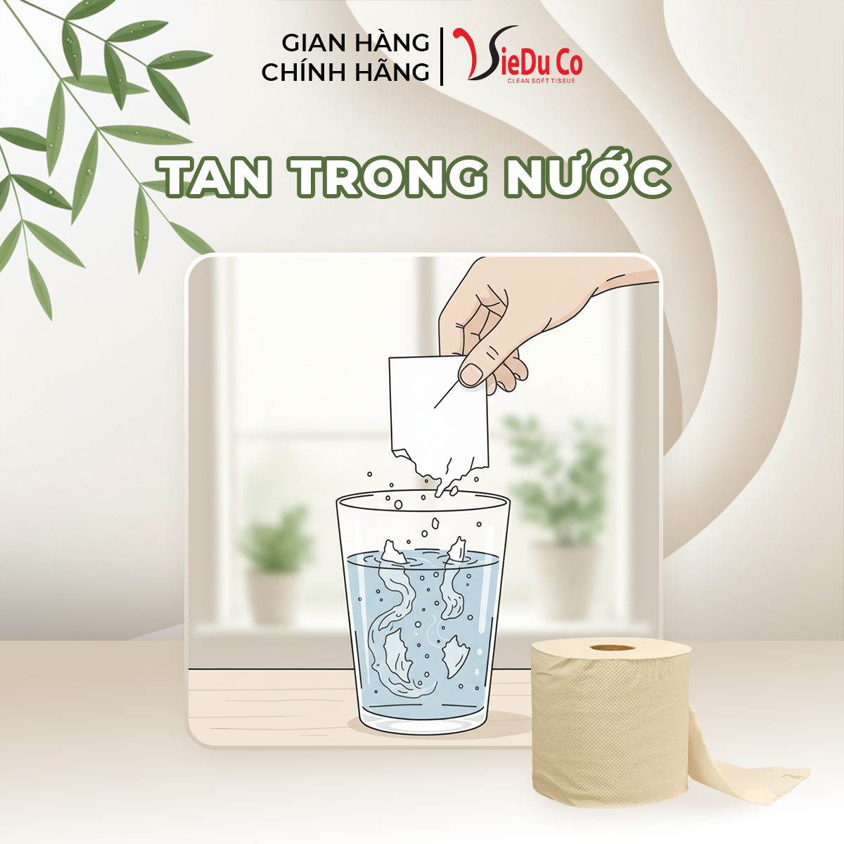 Giấy vệ sinh Masterkey - Quà tặng từ thiên nhiên