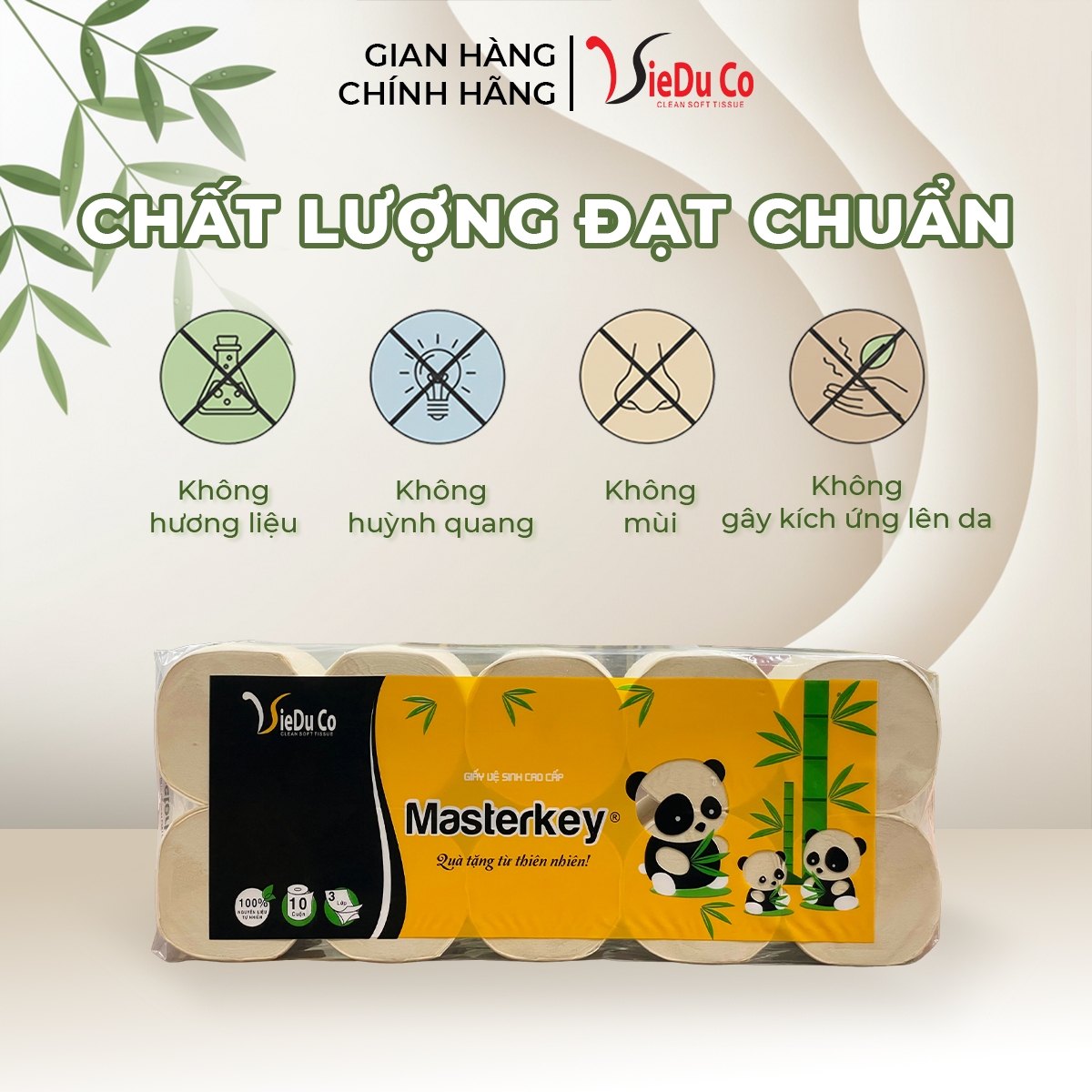 Giấy vệ sinh Masterkey - Quà tặng từ thiên nhiên